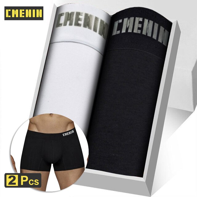 CMENIN Mens Underwear Boxers Homme Cotton Men Underpants Boxer Shorts Sexy Men's shorts Breathable Men Underwear M-2XL