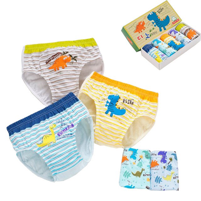 2-12T 5pcs Lot Teenager Kids Briefs Underwear Children Cartoon Parttern Cotton Stretches Baby Boy Underpants Shorts Panties