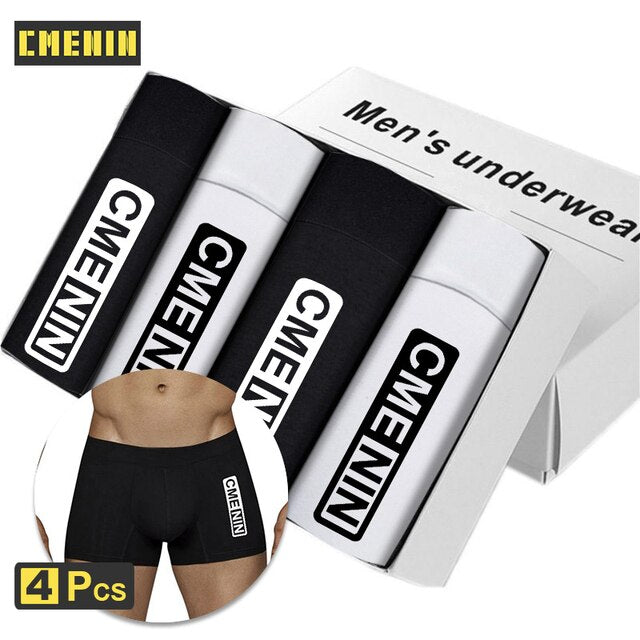 CMENIN Mens Underwear Boxers Homme Cotton Men Underpants Boxer Shorts Sexy Men&#39;s shorts Breathable Men Underwear M-2XL