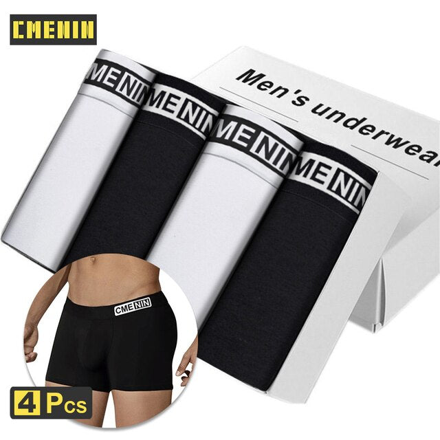 CMENIN Mens Underwear Boxers Homme Cotton Men Underpants Boxer Shorts Sexy Men&#39;s shorts Breathable Men Underwear M-2XL