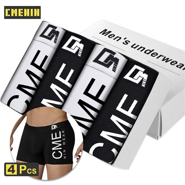 CMENIN Mens Underwear Boxers Homme Cotton Men Underpants Boxer Shorts Sexy Men&#39;s shorts Breathable Men Underwear M-2XL