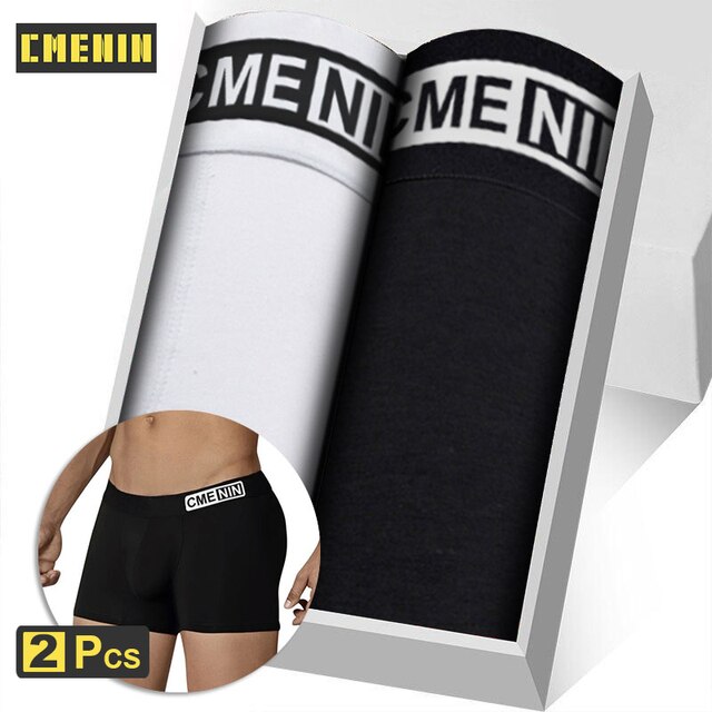 CMENIN Mens Underwear Boxers Homme Cotton Men Underpants Boxer Shorts Sexy Men&#39;s shorts Breathable Men Underwear M-2XL