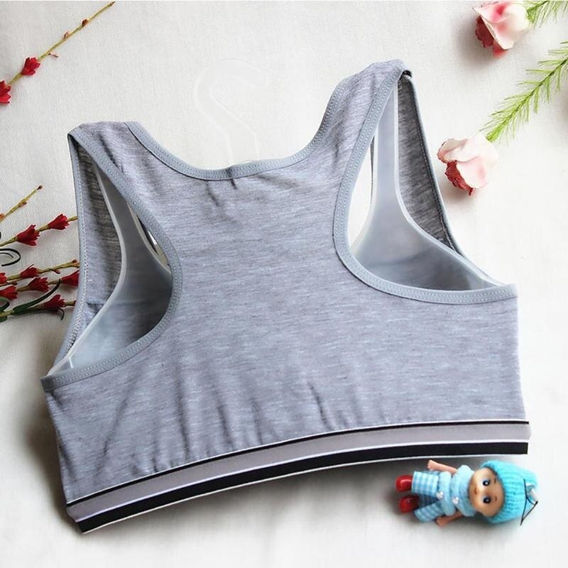 Teenagers Student Lingerie Brassiere Sport Maiden Girl Comfy Underwear Bra Girl Teen Top  Sport Bras  Gym Accessories Women