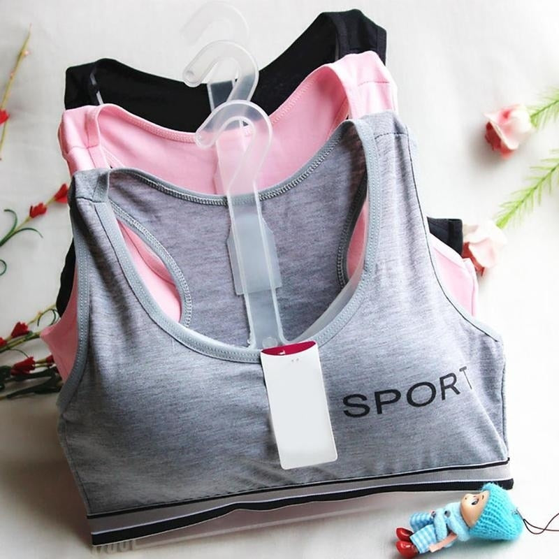 Teenagers Student Lingerie Brassiere Sport Maiden Girl Comfy Underwear Bra Girl Teen Top  Sport Bras  Gym Accessories Women