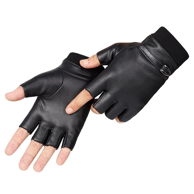 Army Military Tactical Half Finger Cycling Glove Winter Warm Men Women Sports Climbing Fitness Driving Mitten Special Forces B50