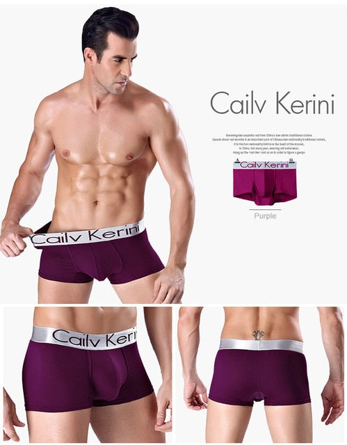 Men&#39;s Boxer Cotton Boxers Letters Underpants Male Stretch Shorts Boys Underwear Breathable Lingerie Men Comfortable Boxer Tangas