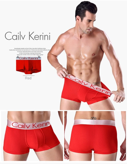 Men&#39;s Boxer Cotton Boxers Letters Underpants Male Stretch Shorts Boys Underwear Breathable Lingerie Men Comfortable Boxer Tangas