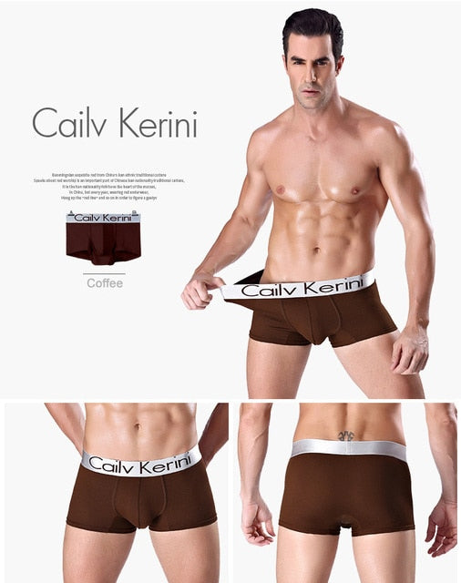 Men&#39;s Boxer Cotton Boxers Letters Underpants Male Stretch Shorts Boys Underwear Breathable Lingerie Men Comfortable Boxer Tangas