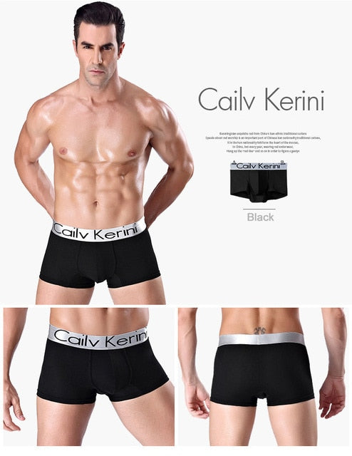 Men&#39;s Boxer Cotton Boxers Letters Underpants Male Stretch Shorts Boys Underwear Breathable Lingerie Men Comfortable Boxer Tangas