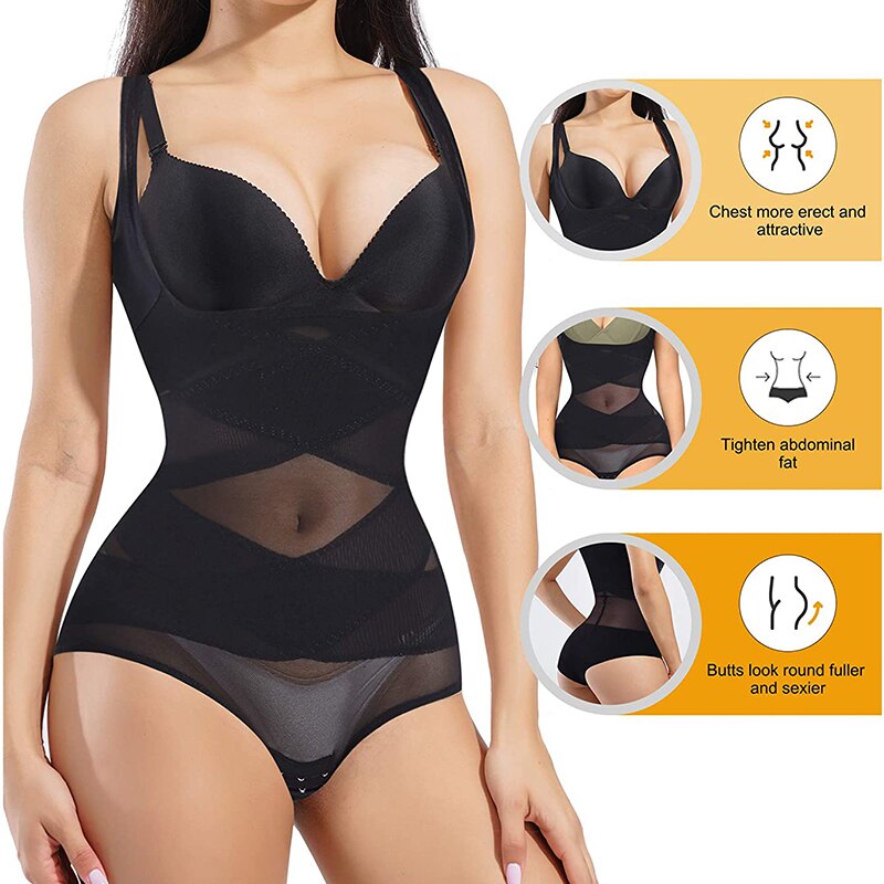 Women High Waist Trainer Body Shaper Shapewear Bodysuit Belly Control Belt Slimming Pants Tummy Belly Control Underwear Fajas