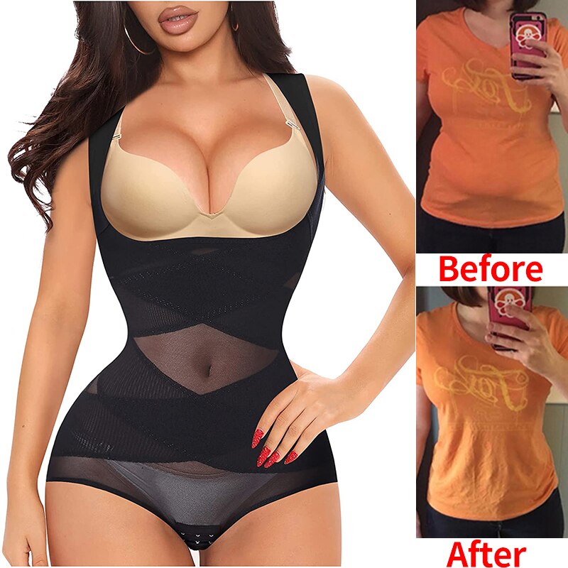 Women High Waist Trainer Body Shaper Shapewear Bodysuit Belly Control Belt Slimming Pants Tummy Belly Control Underwear Fajas