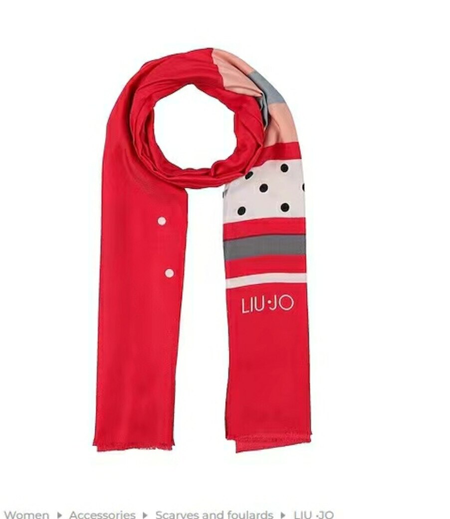 Foreign trade Italian original single liujo new printing fashion light luxury all-match shawl scarf