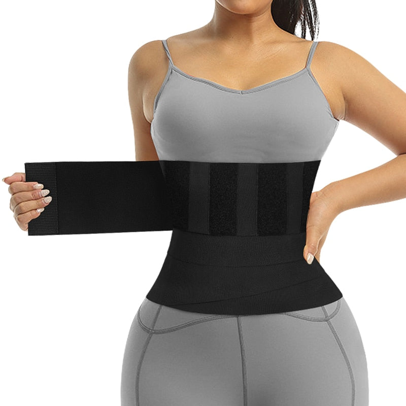 Waist Trainer Snatch Me Up Bandage Wrap Shapewear Women Men Slimming Tummy Control Shaper Belt Body Shaper Stretch Bands Corset