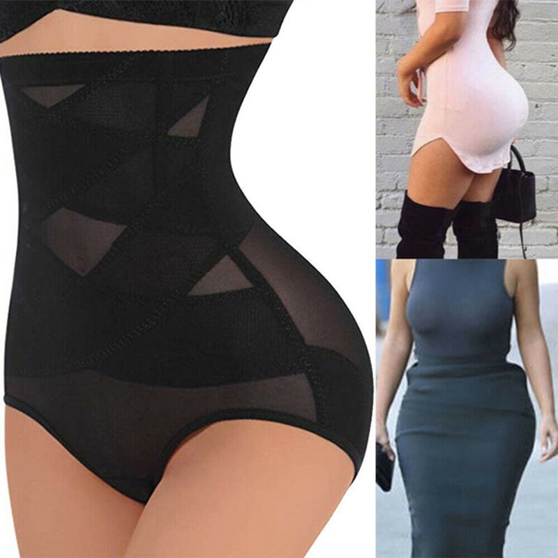 Women High Waist Trainer Body Shaper Shapewear Bodysuit Belly Control Belt Slimming Pants Tummy Belly Control Underwear Fajas