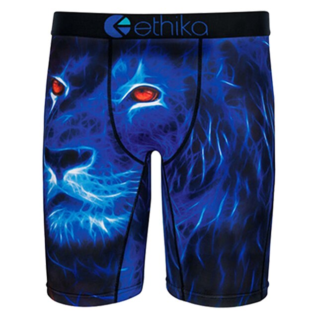 zhcth 3pcs Ethika Boxer Briefs Sharp Shooter Underpants Breathable Spandex Cartoon Boxers For Mens 2345678pack Underwear