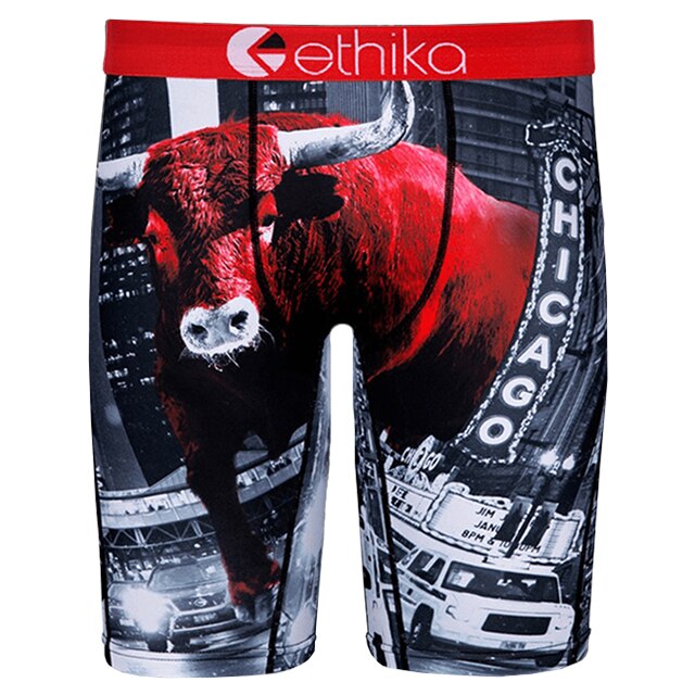 zhcth 3pcs Ethika Boxer Briefs Sharp Shooter Underpants Breathable Spandex Cartoon Boxers For Mens 2345678pack Underwear