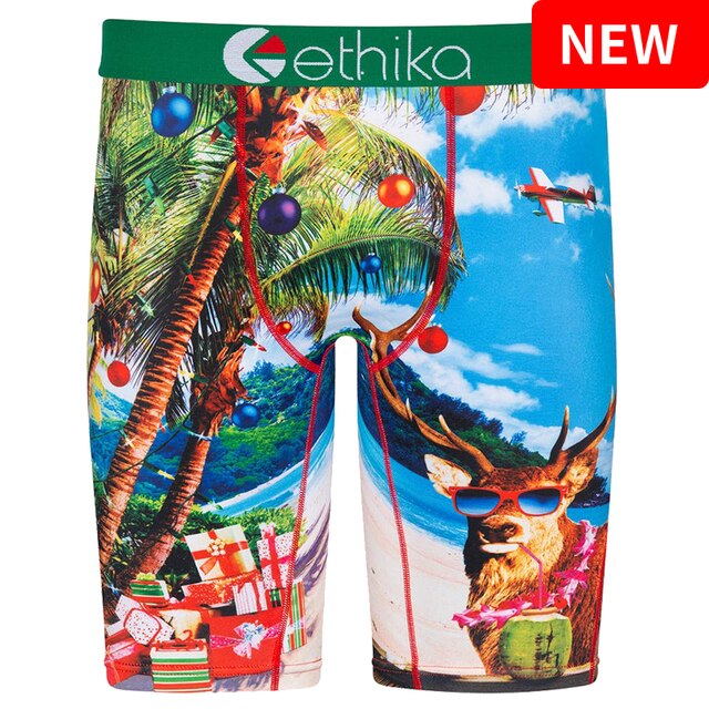 zhcth 3pcs Ethika Boxer Briefs Sharp Shooter Underpants Breathable Spandex Cartoon Boxers For Mens 2345678pack Underwear